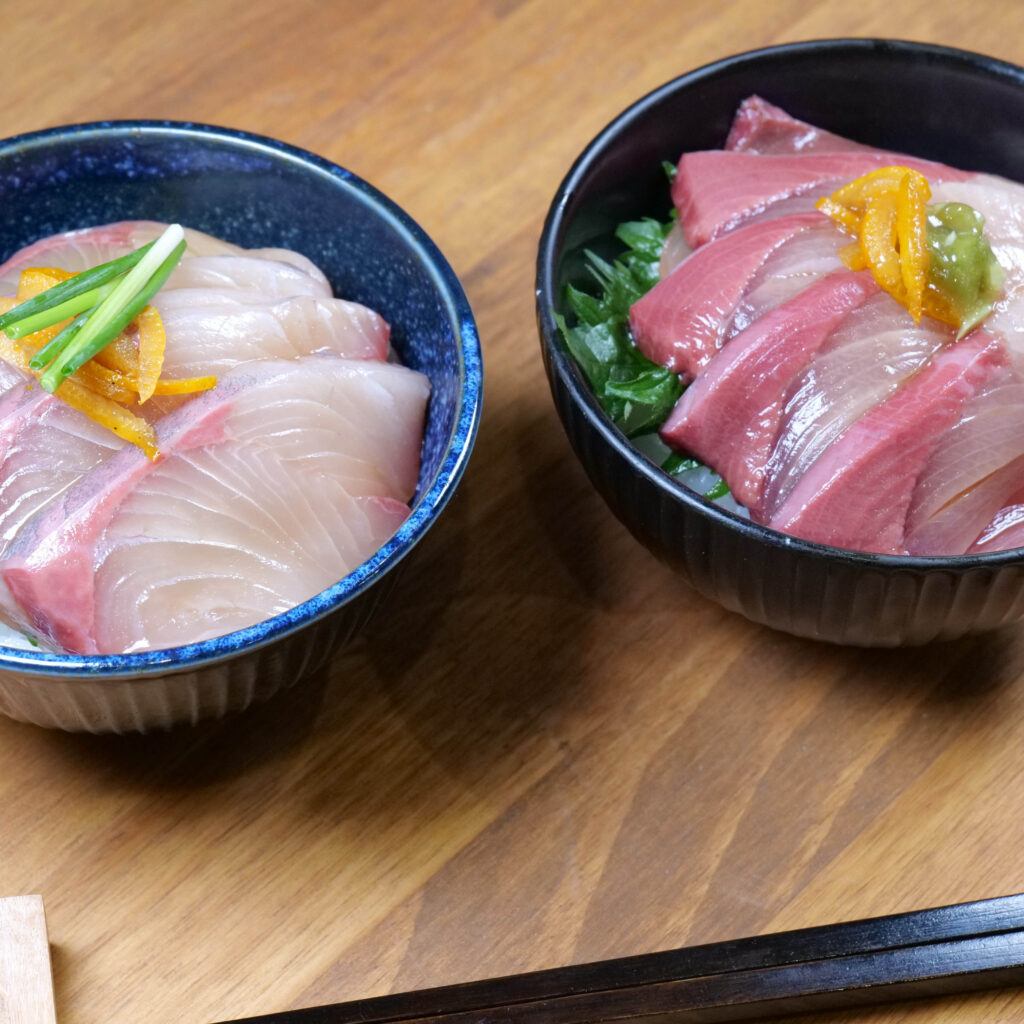 ぶりの漬け&カンパチの漬け 食べ比べセット