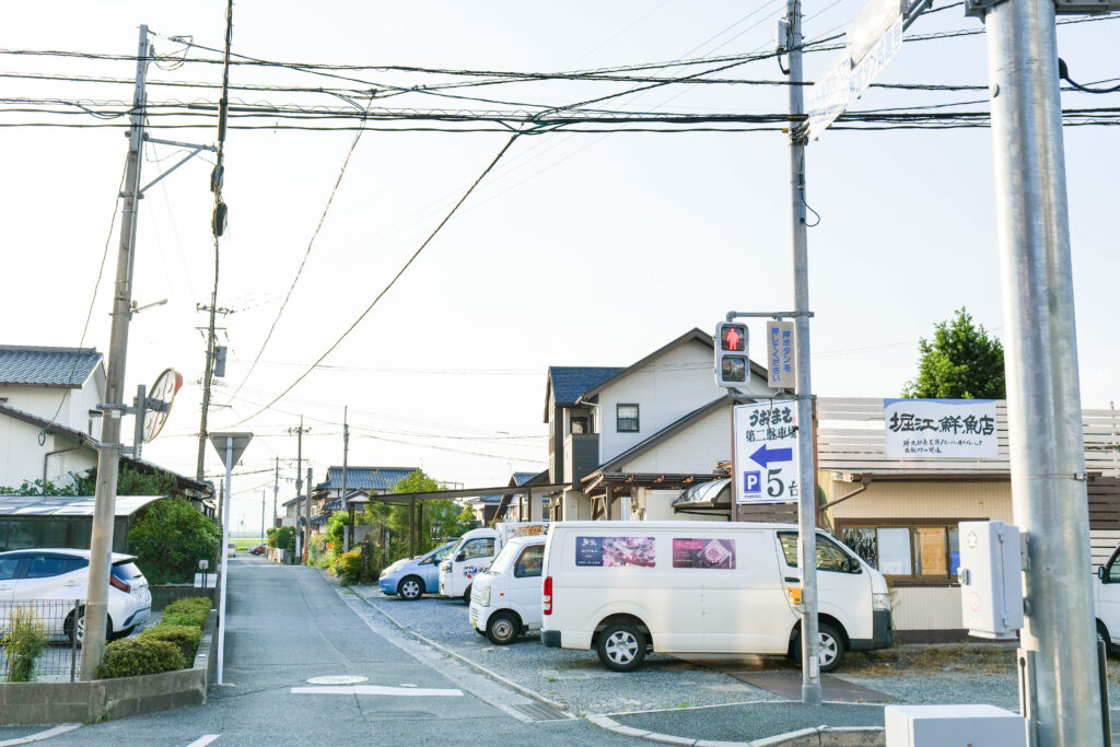 まっすぐ行くと第３駐車場