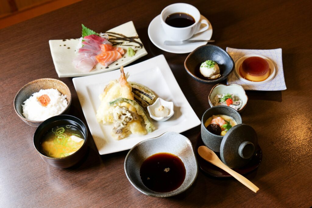 天ぷら定食