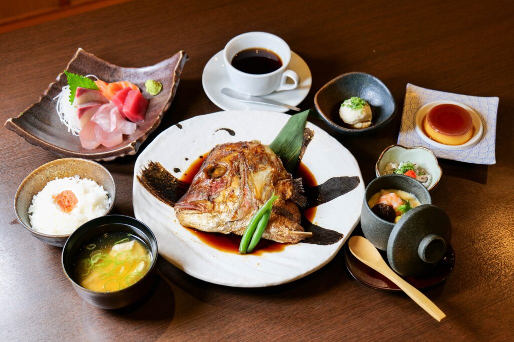 刺身5点盛定食