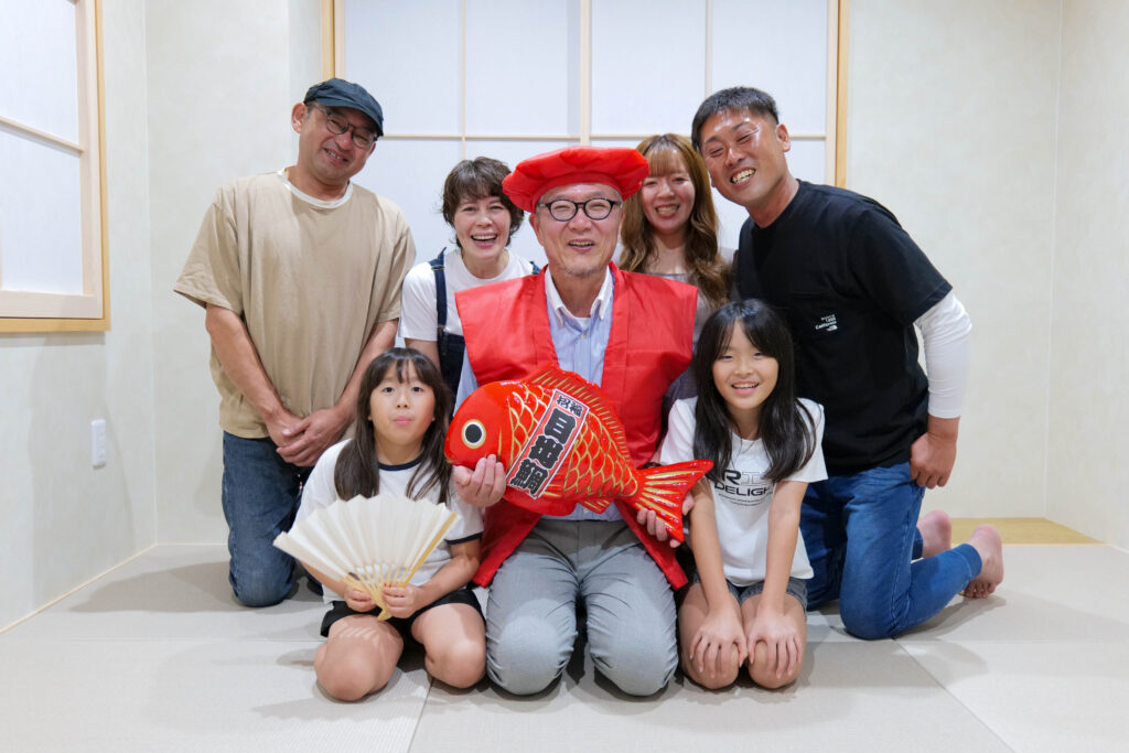 赤いちゃんちゃんこ