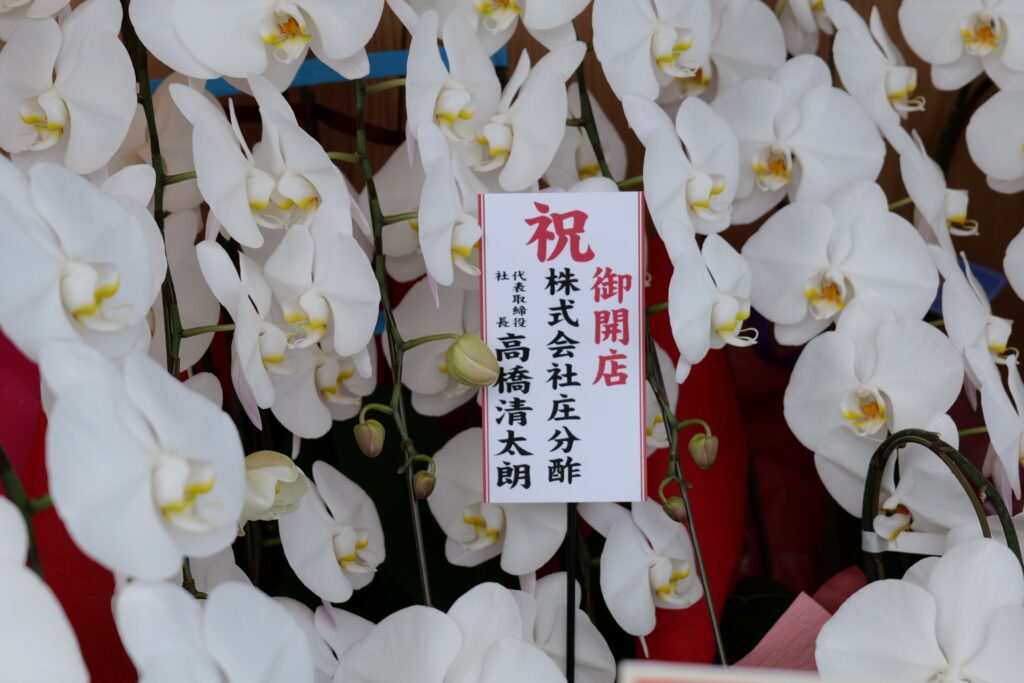 お祝いの花 10
