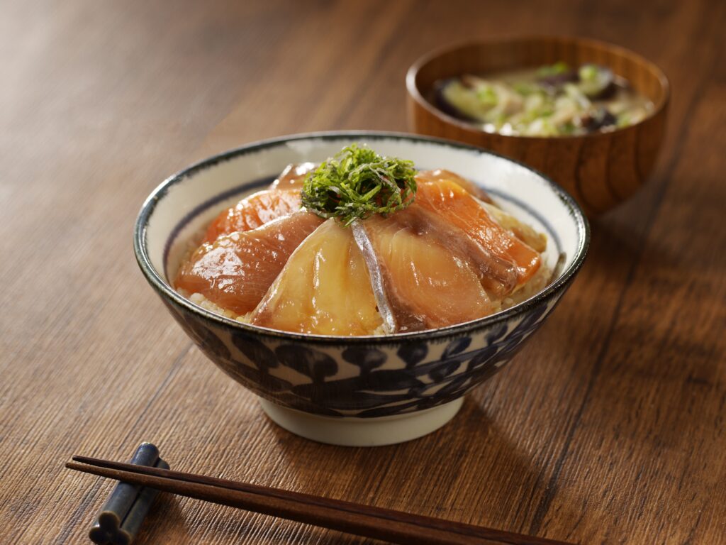 漬け丼完成イメージ