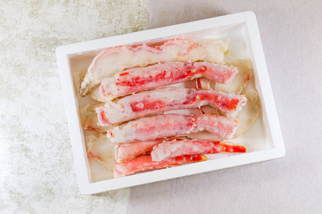 たらばがに 箱入りイメージ