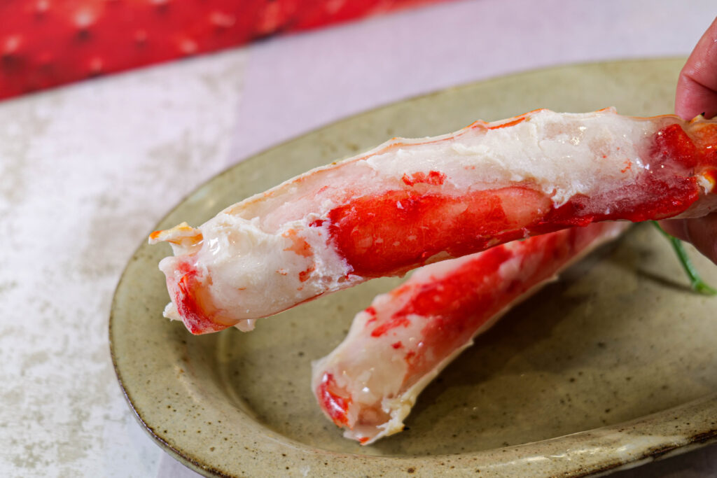 たらばがに 食卓イメージ2