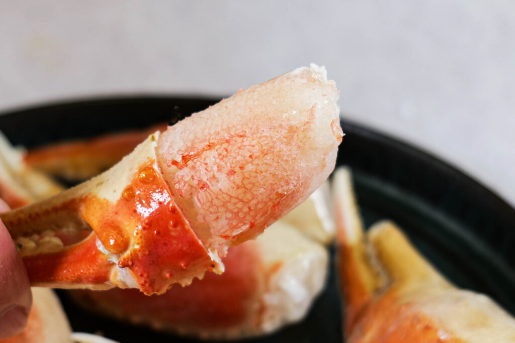 かに爪 食卓イメージ