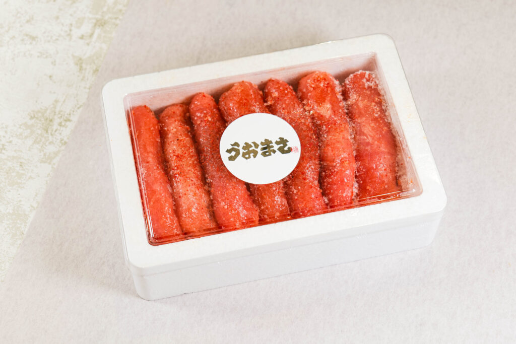 うおまさ明太子 盛り付け例1