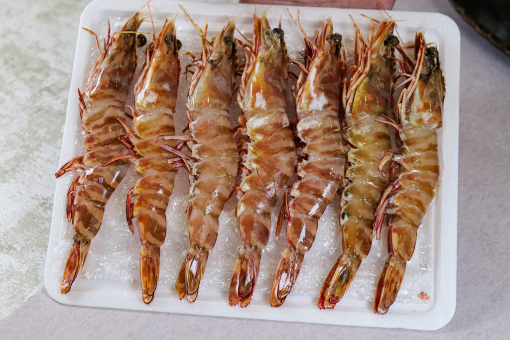 特大天然海老 パック入り
