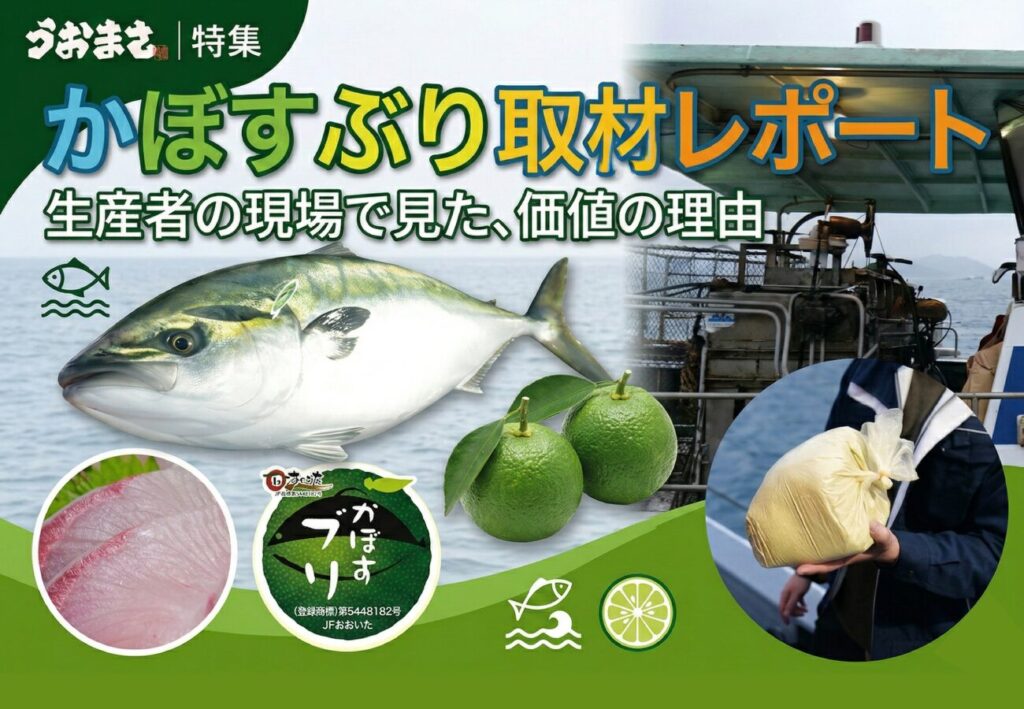 かぼすブリ取材レポート 大分現地取材